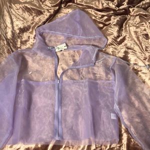 Purple Transparent Jacket